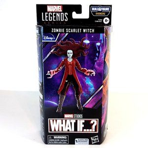 Marvel Legends Disney+ What If? Zombie Scarlet Witch BAF Khonshu